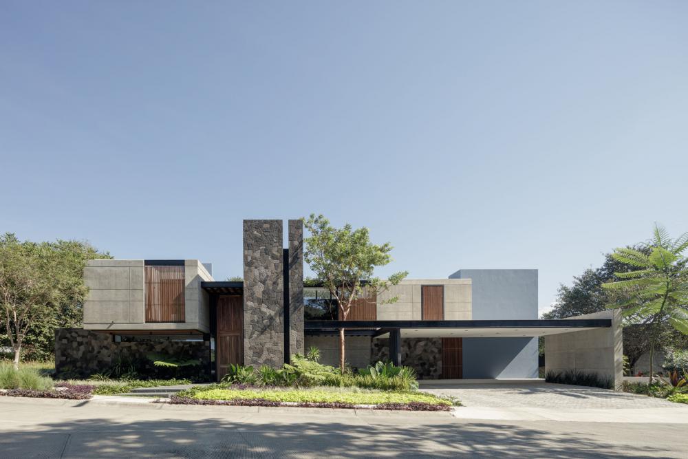 บ้านโมเดิร์นทรงกล่องบนพื้นที่ขนาดใหญ่และมีการจัดสวนที่ลงตัว รูปที่ 6