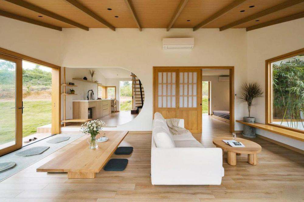 บ้านสไตล์ญี่ปุ่นสไตล์มินิมอลในหมู่บ้านมิลาน รูปที่ 4