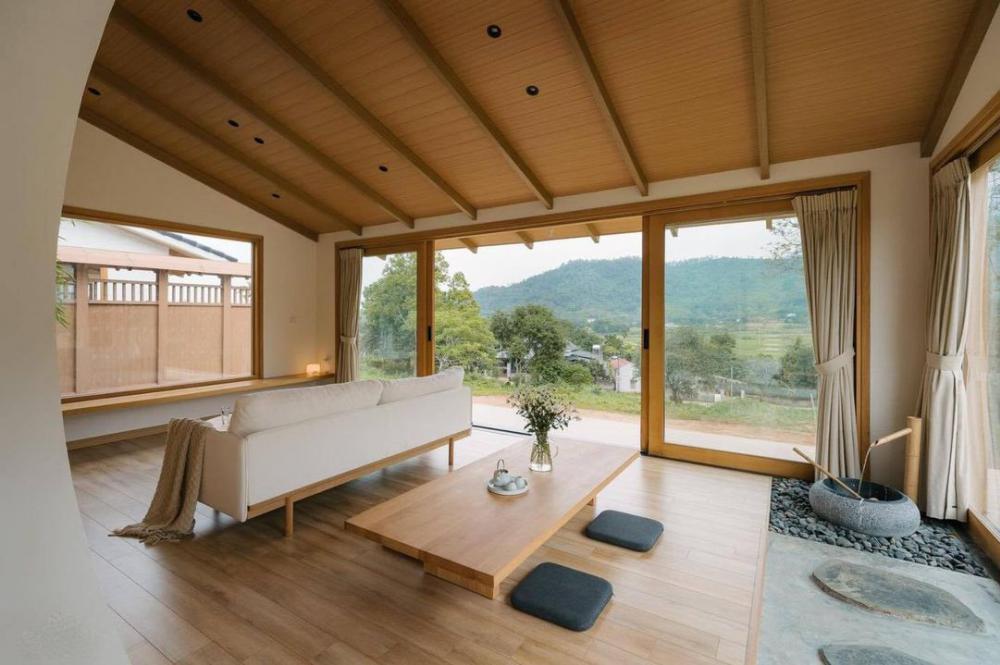 บ้านสไตล์ญี่ปุ่นสไตล์มินิมอลในหมู่บ้านมิลาน รูปที่ 5