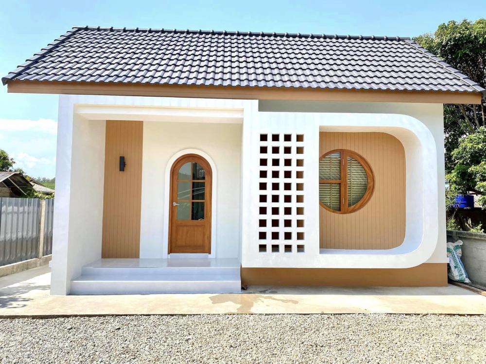 บ้านสไตล์มินิมอลหลังเล็ก ขนาด 2 ห้องนอน 1 ห้องน้ำ รูปที่ 18