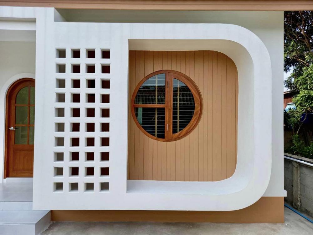 บ้านสไตล์มินิมอลหลังเล็ก ขนาด 2 ห้องนอน 1 ห้องน้ำ รูปที่ 3