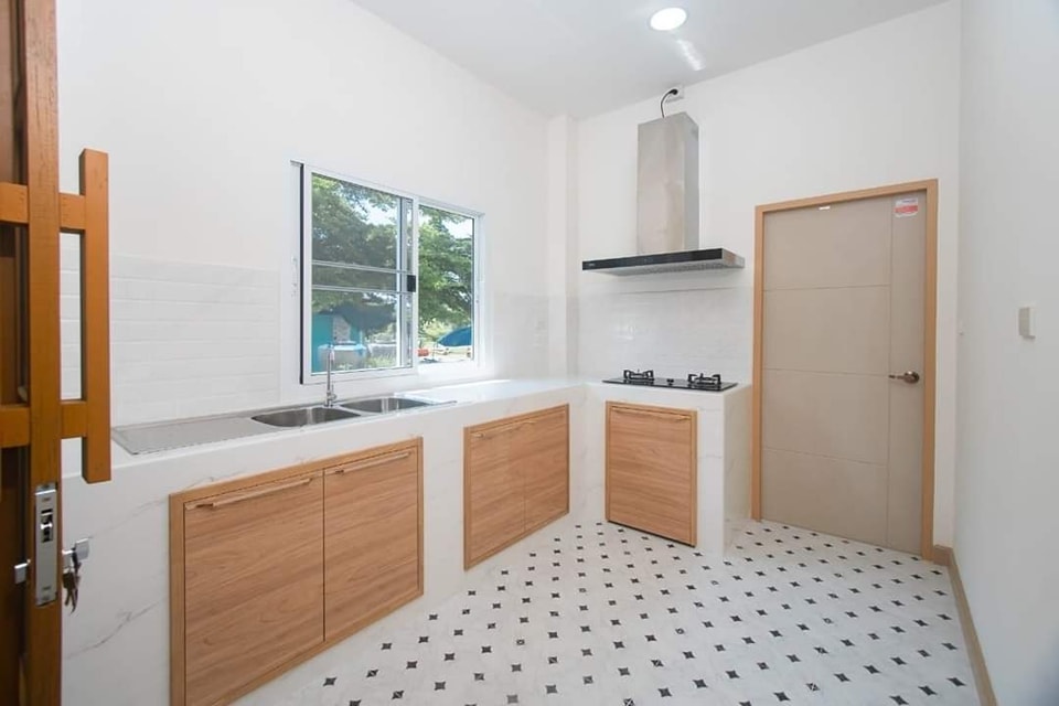 บ้านสไตล์มินิมอล นอร์ดิก โทนสีขาวน้ำตาล ดูอบอุ่น น่ารักๆ ขนาด 3 ห้องนอน 2 ห้องน้ำ รูปที่ 16