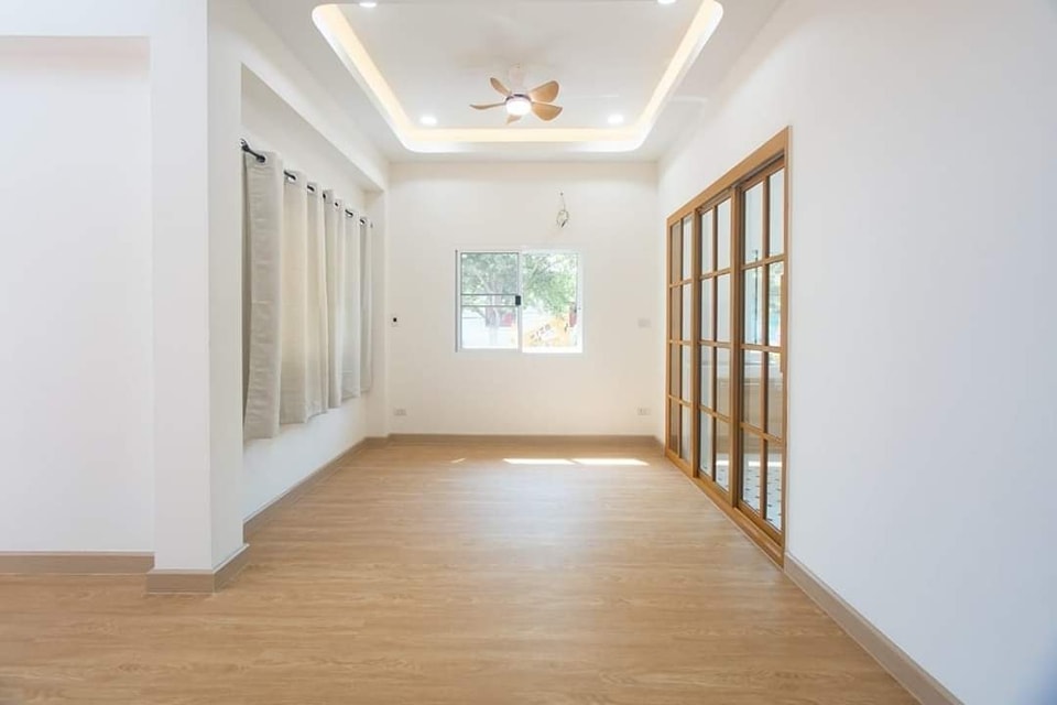 บ้านสไตล์มินิมอล นอร์ดิก โทนสีขาวน้ำตาล ดูอบอุ่น น่ารักๆ ขนาด 3 ห้องนอน 2 ห้องน้ำ รูปที่ 6