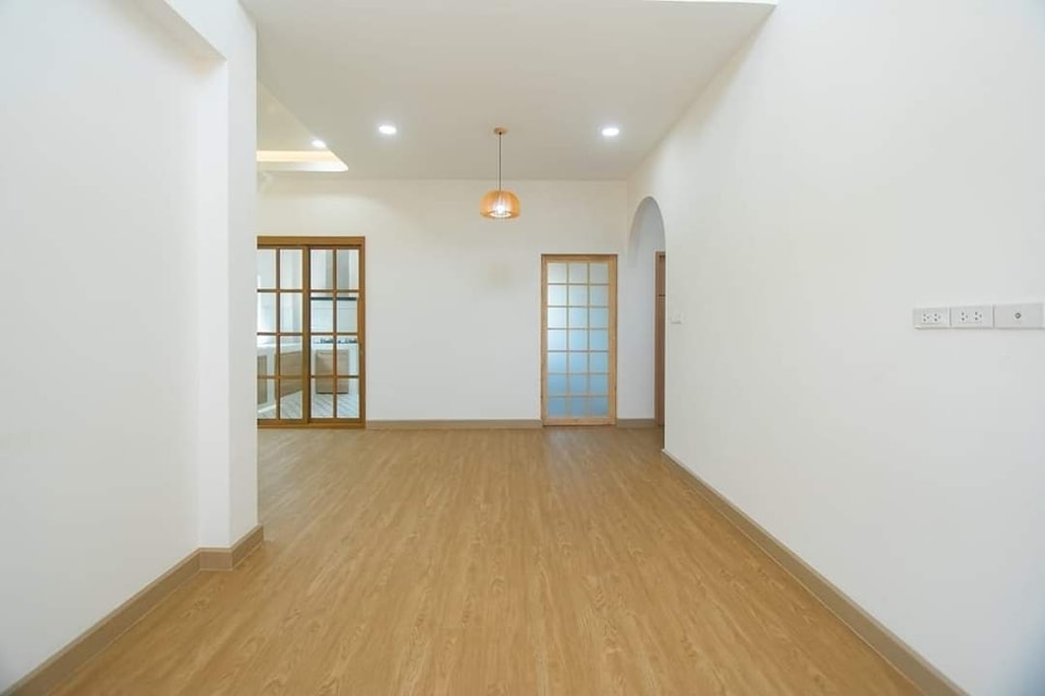 บ้านสไตล์มินิมอล นอร์ดิก โทนสีขาวน้ำตาล ดูอบอุ่น น่ารักๆ ขนาด 3 ห้องนอน 2 ห้องน้ำ รูปที่ 9