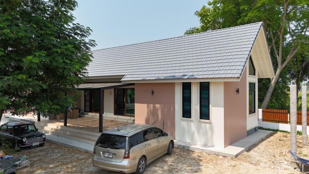 บ้านนอร์ดิกทรงแนวนอน ขนาด 2 ห้องนอน 2 ห้องน้ำ พื้นที่ 170 ตร.ม. รวมงานเสาเข็ม รูปที่ 10