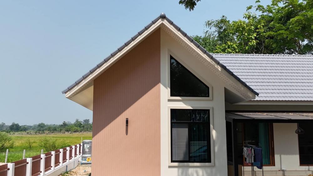 บ้านนอร์ดิกทรงแนวนอน ขนาด 2 ห้องนอน 2 ห้องน้ำ พื้นที่ 170 ตร.ม. รวมงานเสาเข็ม รูปที่ 3