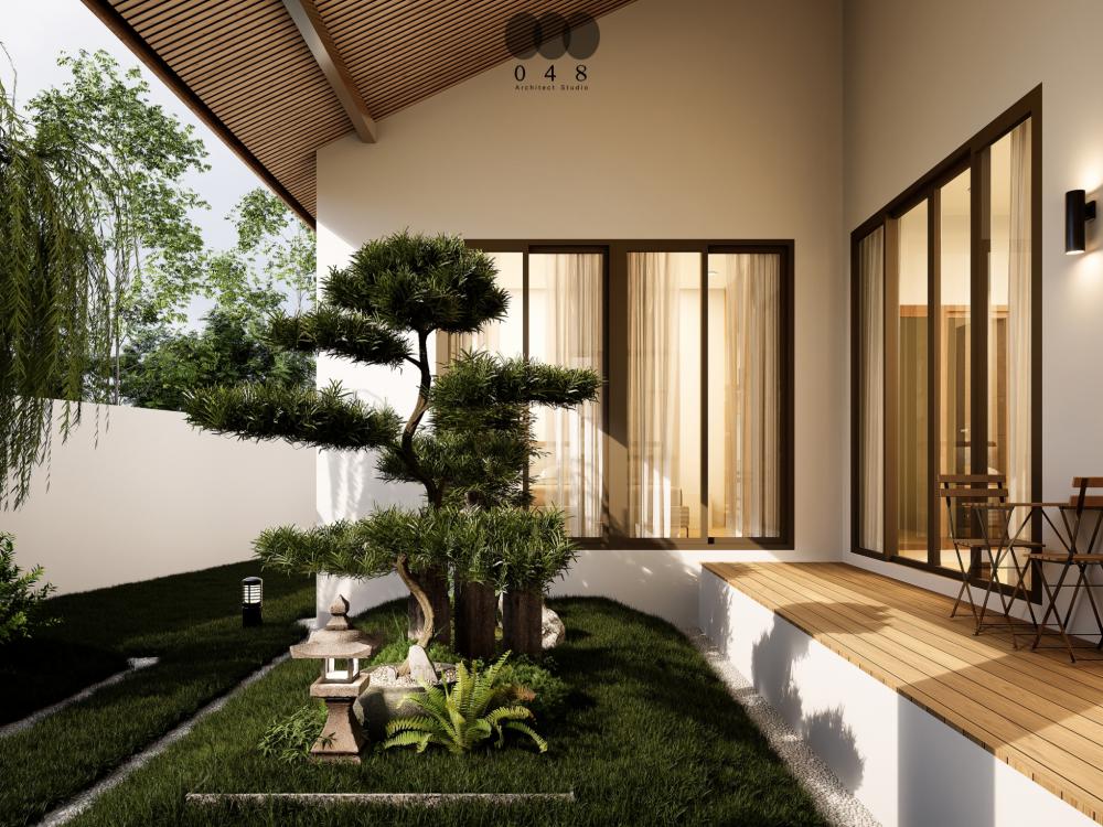  แบบบ้านพักอาศัย 1 ชั้น สไตล์ มินิมอลทรอปิคอล : Minimal-Tropical จำนวน 3 ห้องนอน 2 ห้องน้ำ รูปที่ 11