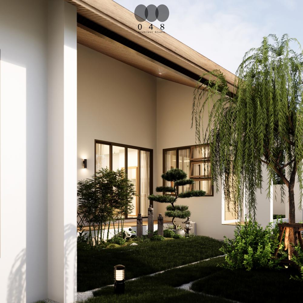  แบบบ้านพักอาศัย 1 ชั้น สไตล์ มินิมอลทรอปิคอล : Minimal-Tropical จำนวน 3 ห้องนอน 2 ห้องน้ำ รูปที่ 13