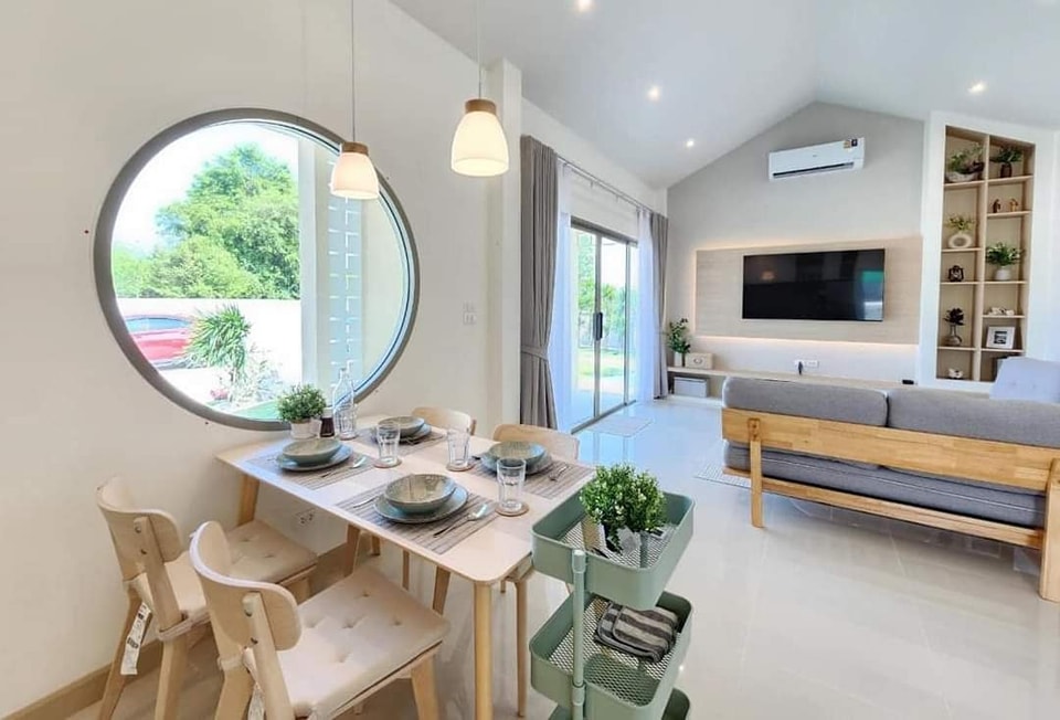 แบบบ้านสไตล์มินิมอล ขนาด 3 ห้องนอน 2 ห้องน้ำ รูปที่ 6