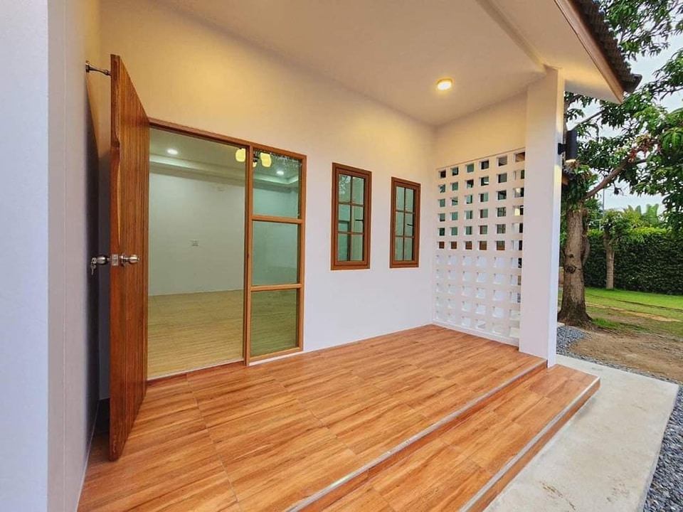 บ้านสไตล์มินิมอล อบอุ่น น่ารักๆ ขนาดเล็ก 1 ห้องนอน 1 ห้องน้ำ รูปที่ 5