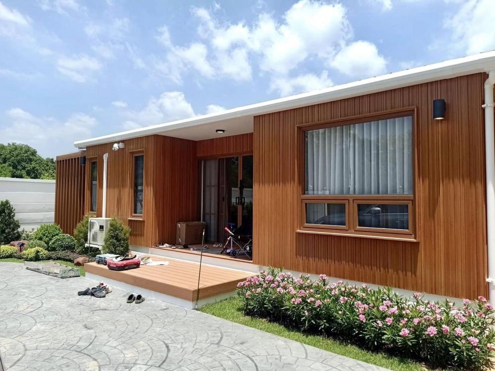 ไอเดียบ้านโมเดิร์นและแต่งสวนสีเขียวรอบบ้าน รูปที่ 5