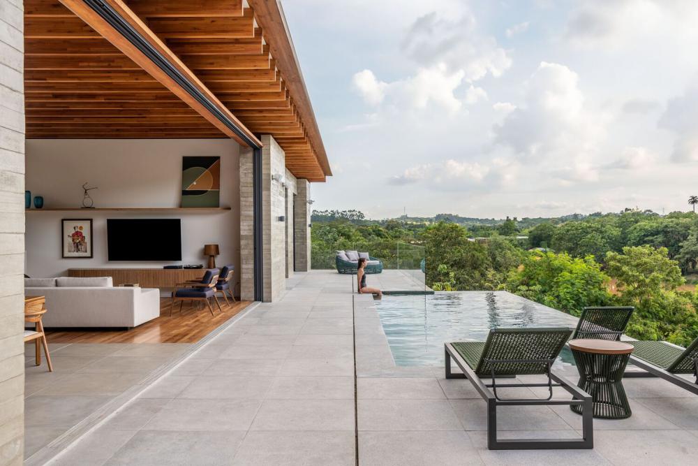 ไอเดียบ้านโมเดิร์นทรงกล่อง Albatroz House BRAZIL รูปที่ 11