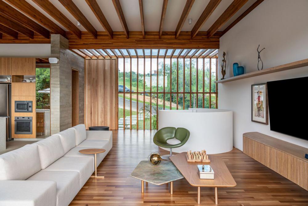 ไอเดียบ้านโมเดิร์นทรงกล่อง Albatroz House BRAZIL รูปที่ 4