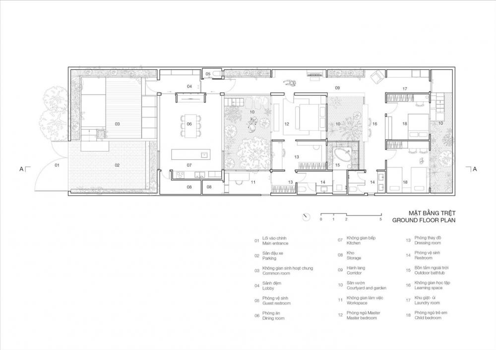 ไอเดียบ้านโมเดิร์นวิลล่า Viczonecode ประเทศเวียดนาม รูปที่ 16