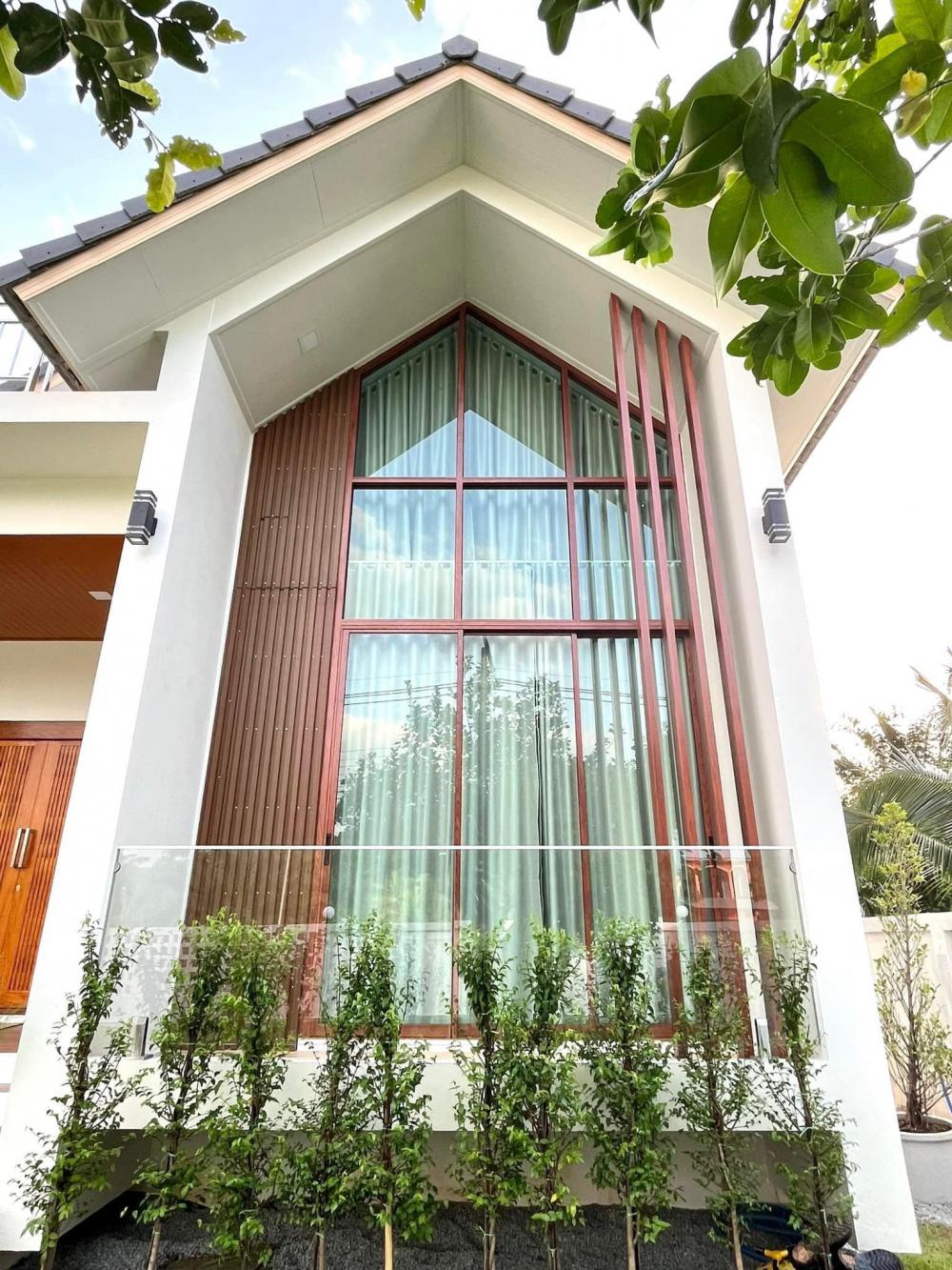 แบบบ้านไสตล์ นอดิกผสม มินิมอลมูจิ ดีไซส์ทันสมัยขนาด 3 ห้องนอน 2 ห้องน้ำ รูปที่ 4