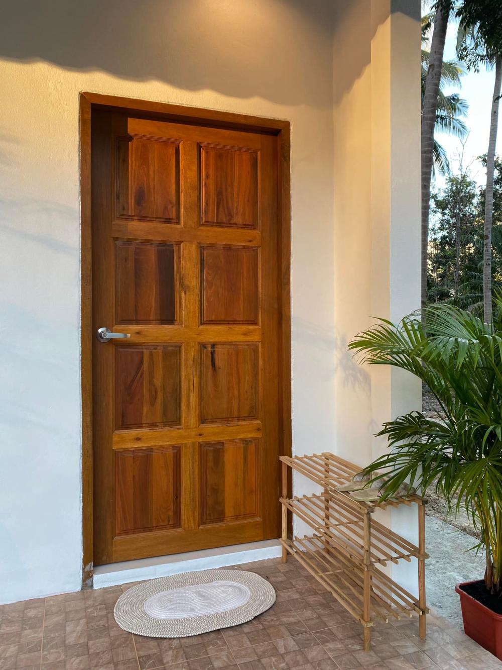 บ้านมินิมอลทรงจั่ว บ้านกะทิ [งบ4เเสน ค่าเเรง+ค่าของ] รูปที่ 16