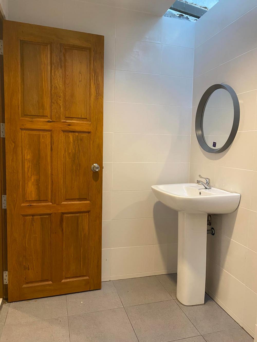 บ้านมินิมอลทรงจั่ว บ้านกะทิ [งบ4เเสน ค่าเเรง+ค่าของ] รูปที่ 17