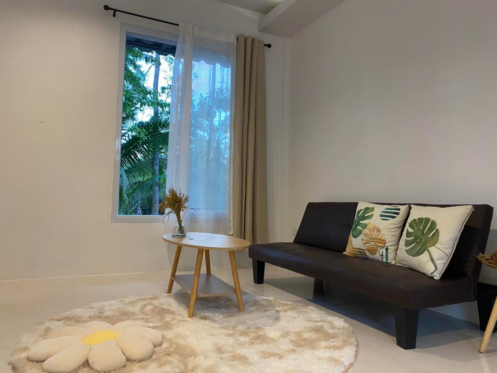 บ้านมินิมอลทรงจั่ว บ้านกะทิ [งบ4เเสน ค่าเเรง+ค่าของ] รูปที่ 4