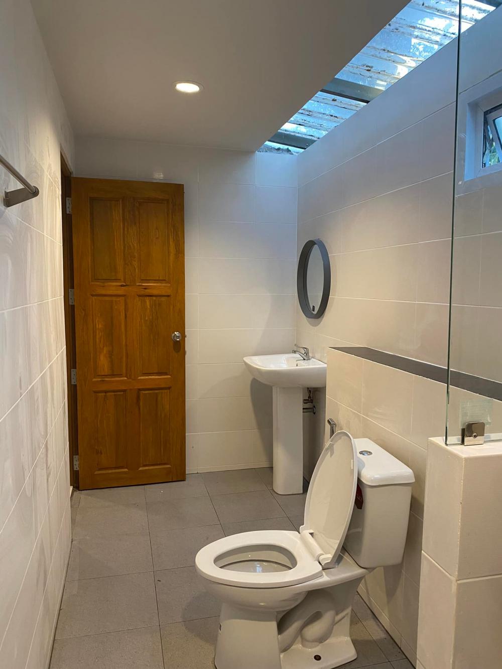 บ้านมินิมอลทรงจั่ว บ้านกะทิ [งบ4เเสน ค่าเเรง+ค่าของ] รูปที่ 6