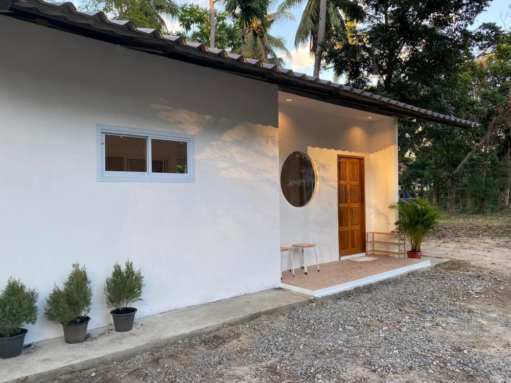 บ้านมินิมอลทรงจั่ว บ้านกะทิ [งบ4เเสน ค่าเเรง+ค่าของ] รูปที่ 9