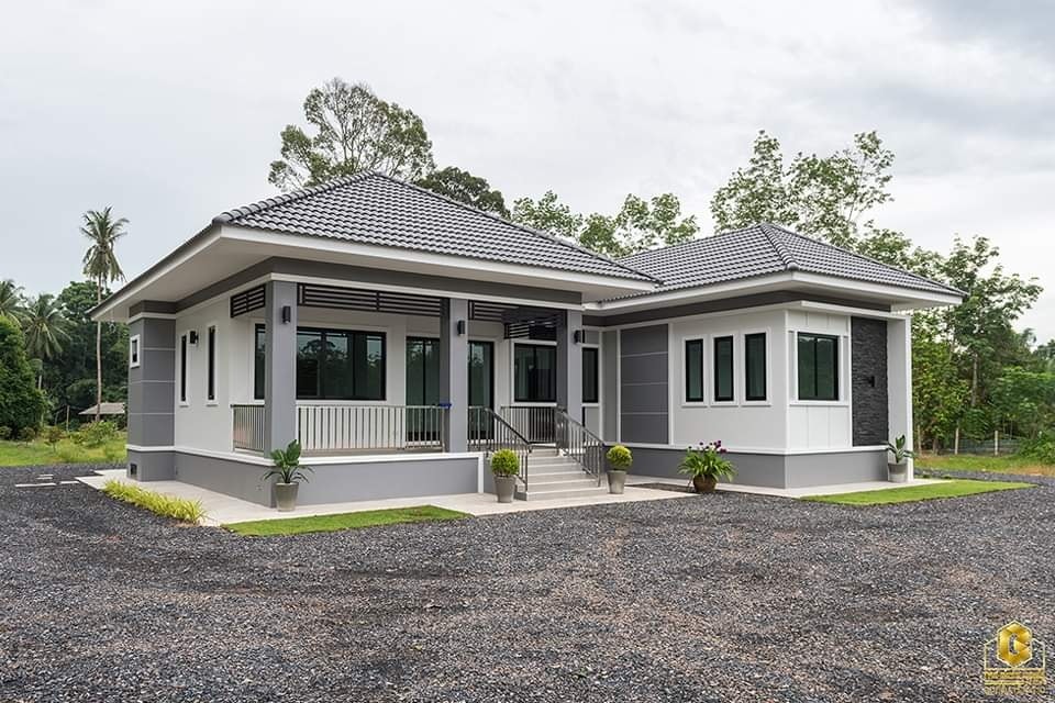 บ้านสไตล์คอนเทมโพลารี่สวยๆ ในสวนยาง ขนาด 4 ห้องนอน 2 ห้องน้ำ รูปที่ 4