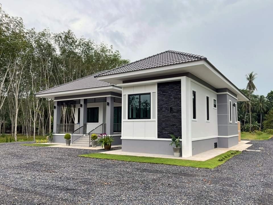 บ้านสไตล์คอนเทมโพลารี่สวยๆ ในสวนยาง ขนาด 4 ห้องนอน 2 ห้องน้ำ รูปที่ 5