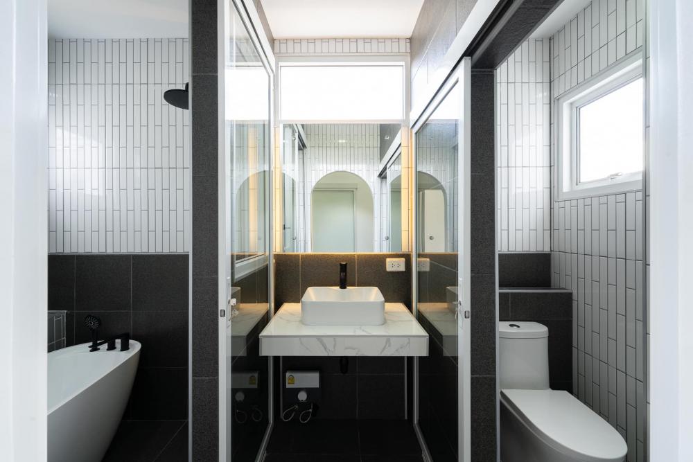 บ้านไสตล์มินิมอลมูจิโทนขาว ขนาด 3 ห้องนอน 2 ห้องน้ำ รูปที่ 19