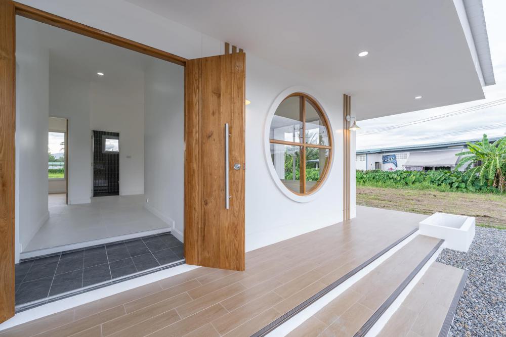 บ้านไสตล์มินิมอลมูจิโทนขาว ขนาด 3 ห้องนอน 2 ห้องน้ำ รูปที่ 3