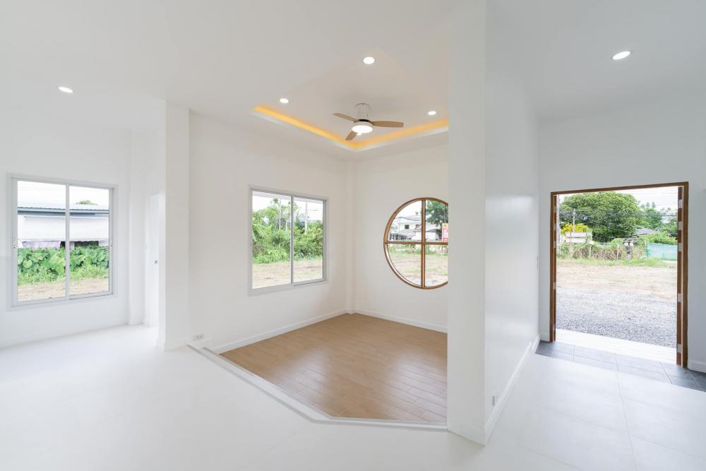 บ้านไสตล์มินิมอลมูจิโทนขาว ขนาด 3 ห้องนอน 2 ห้องน้ำ รูปที่ 4