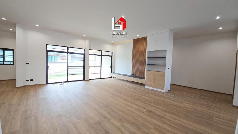 แบบบ้านชั้นเดียว แบบคอนเทมโพรารี่ ขนาด 4 ห้องนอน 5 ห้องน้ำ รูปที่ 10