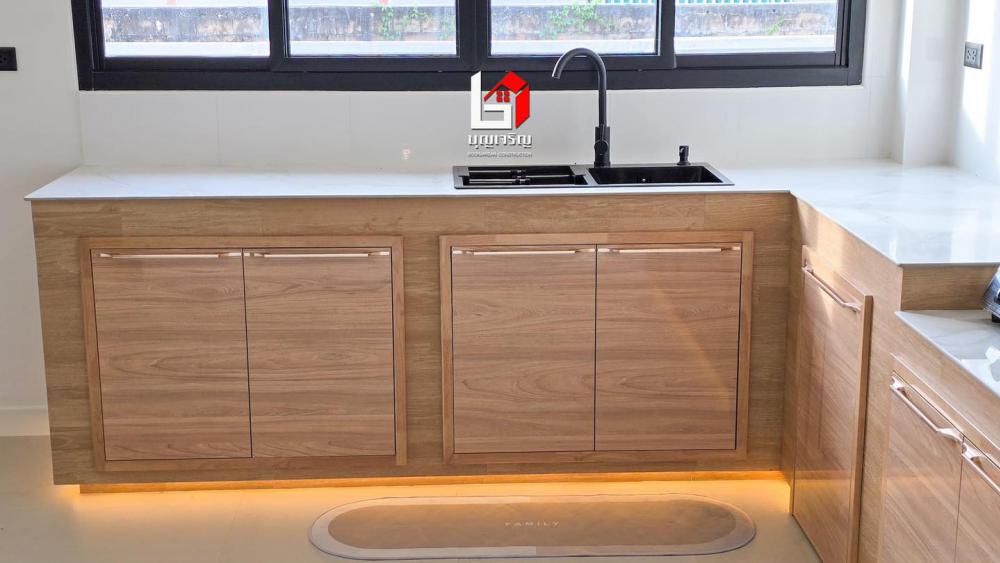 แบบบ้านชั้นเดียว แบบคอนเทมโพรารี่ ขนาด 4 ห้องนอน 5 ห้องน้ำ รูปที่ 13