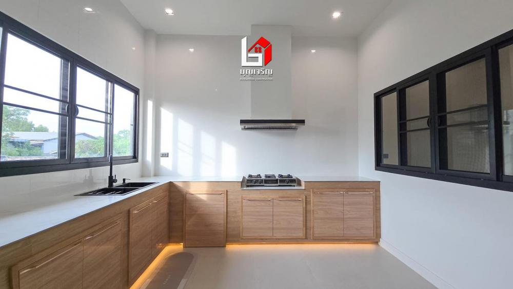 แบบบ้านชั้นเดียว แบบคอนเทมโพรารี่ ขนาด 4 ห้องนอน 5 ห้องน้ำ รูปที่ 14