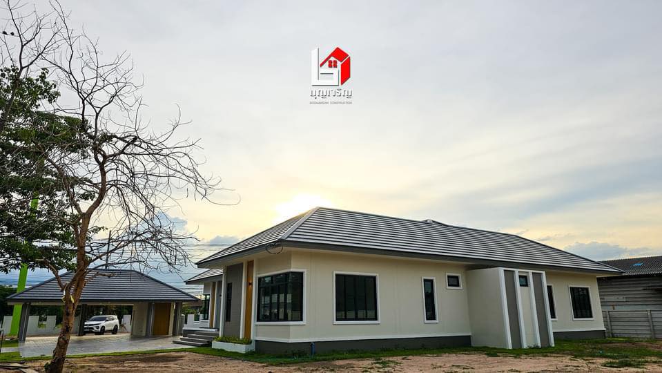 แบบบ้านชั้นเดียว แบบคอนเทมโพรารี่ ขนาด 4 ห้องนอน 5 ห้องน้ำ รูปที่ 34