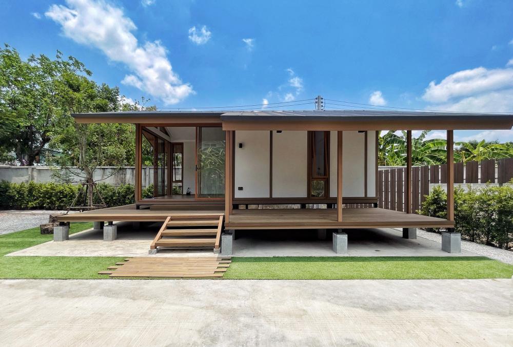 บ้านสวยหลังเล็กแบบญี่ปุ่นยกพื้นสูง รูปที่ 4