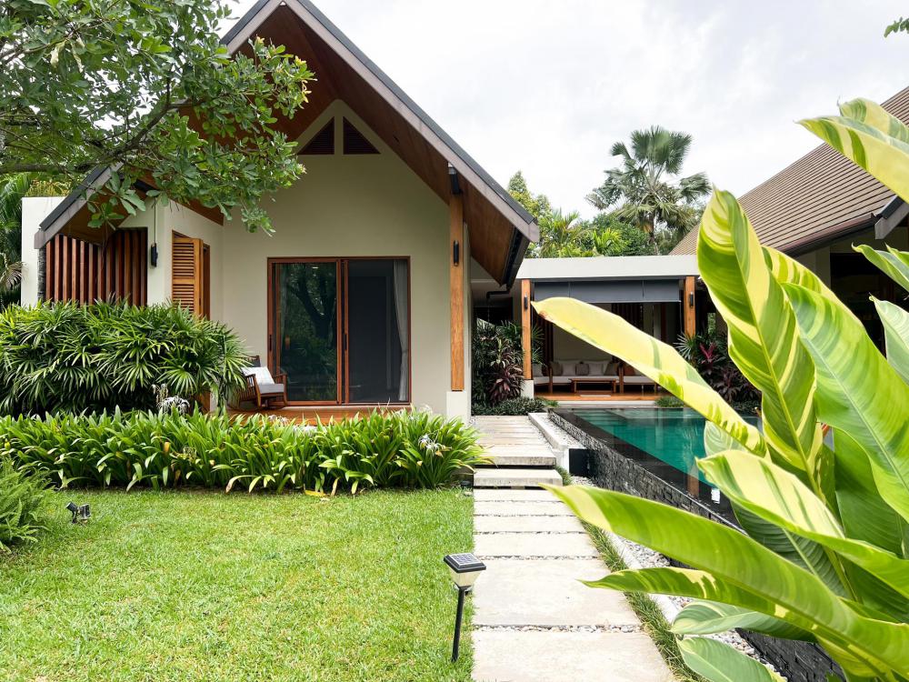 ไอเดียบ้านหน้าจั่วขนาด 3 ห้องนอน 3 ห้องน้ำ รูปที่ 8