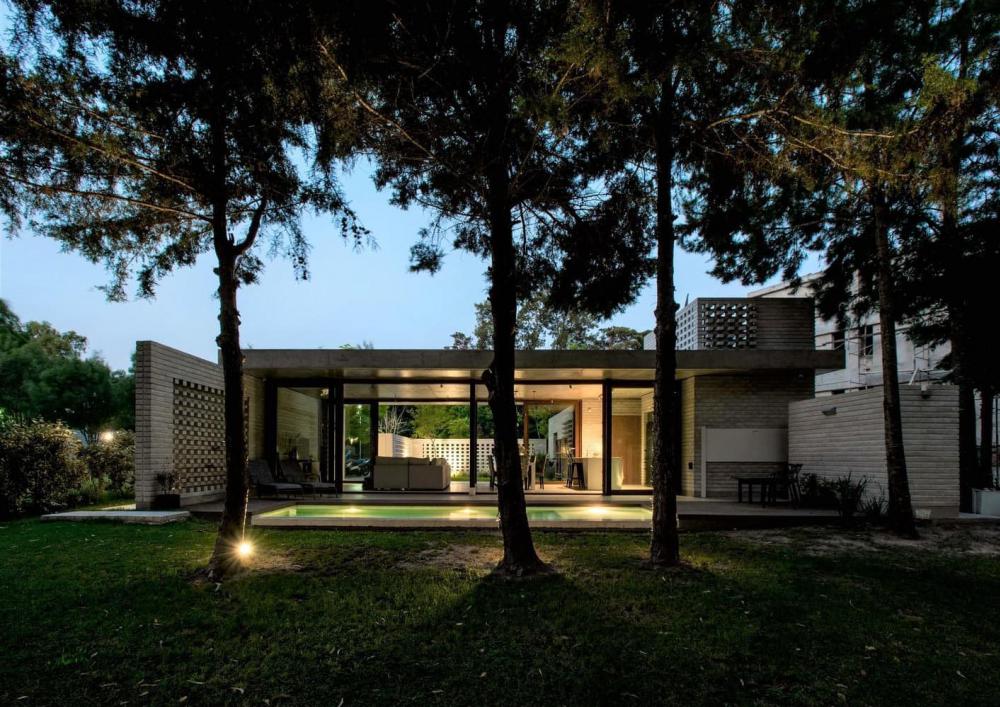 ไอเดียบ้านโมเดิร์นทรงกล่อง และมีสระว่ายน้ำ สถาปนิกต่างประเทศ รูปที่ 14