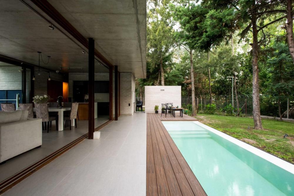 ไอเดียบ้านโมเดิร์นทรงกล่อง และมีสระว่ายน้ำ สถาปนิกต่างประเทศ รูปที่ 5