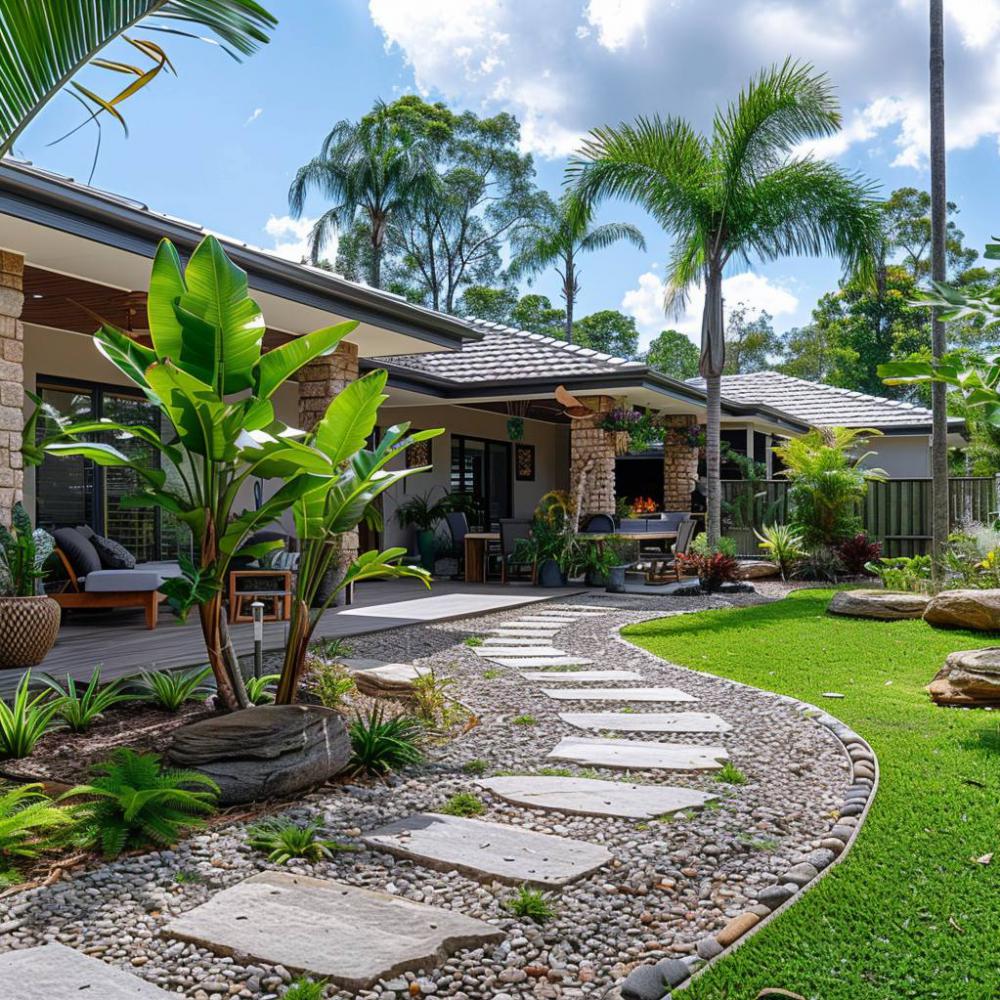 30 ไอเดียทางเดินเข้าบ้านสวยๆ รูปที่ 29