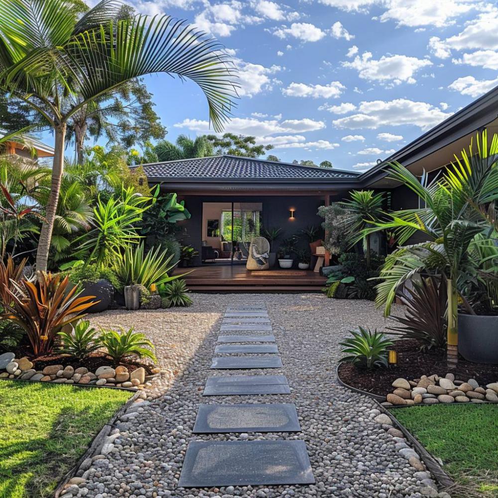 30 ไอเดียทางเดินเข้าบ้านสวยๆ รูปที่ 4