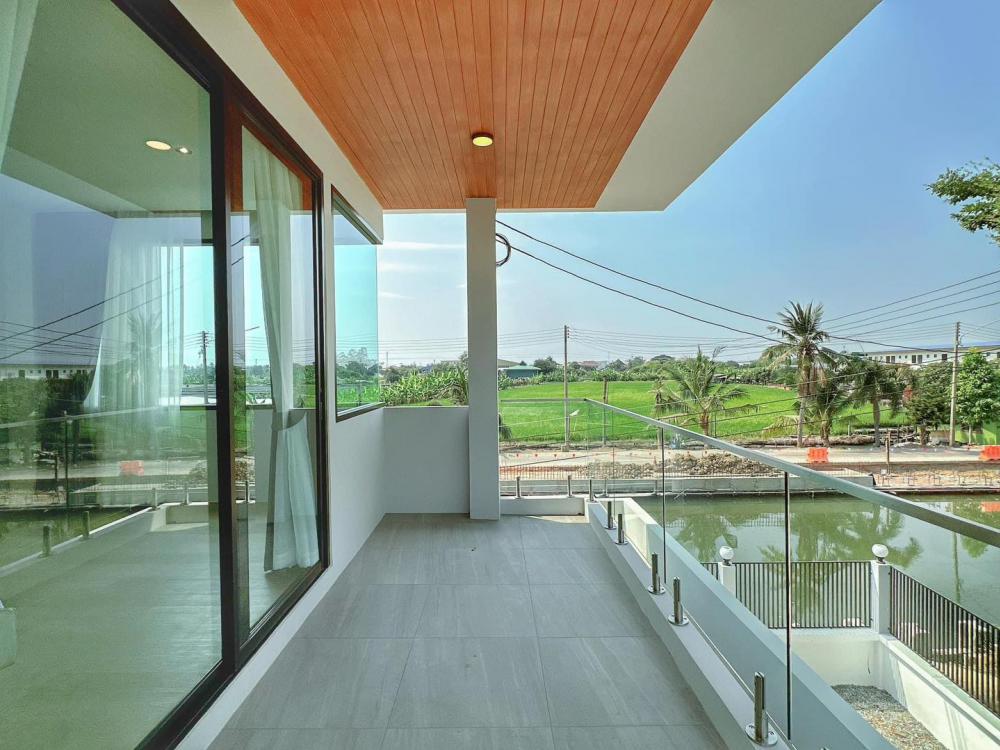 บ้านสวยออกแบบสไตล์ Modern Minimal 3 ห้องนอน + ห้องแต่งตัว, 4 ห้องน้ำ, 3 ที่จอดรถ, ห้องรับแขก, 2 ห้องครัว, ห้องอาหาร, ส่วนพักผ่อน, ห้องเก็บของ, ห้องอเนกประสงค์, พื้นที่สวนในบ้าน ราคา 5.59 ล้านบาท รูปที่ 14