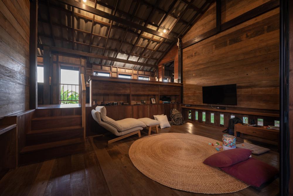 ไอเดียบ้านไม้2ชั้น ชนบทด้านล่างโปร่ง สวยงามอบอุ่นน่าอยู่ รูปที่ 29