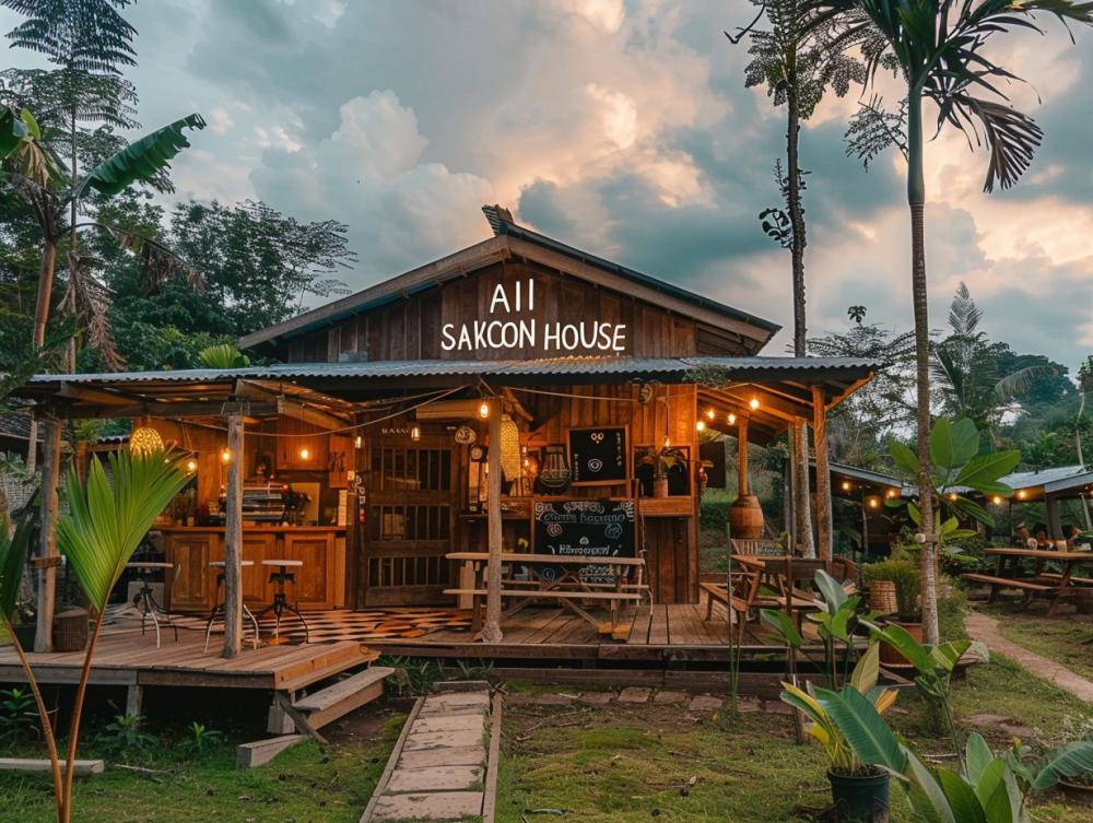 30 ไอเดียร้านกาแฟสวยด้วยไม้เก่า รูปที่ 29