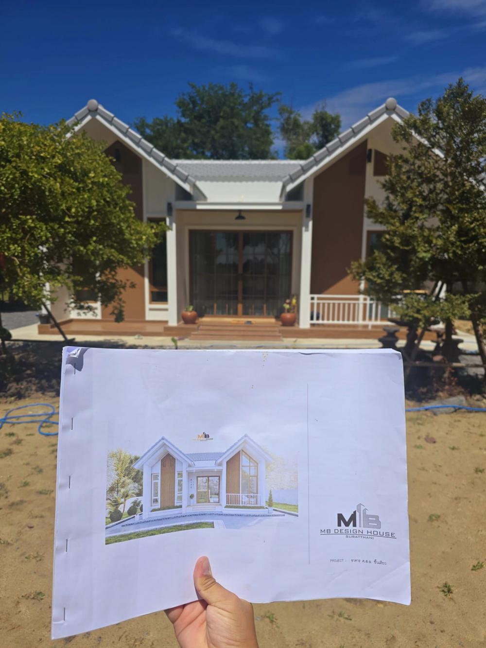 บ้านมินิมอลจั่วคู่ขนาด 3 ห้องนอน รูปที่ 3