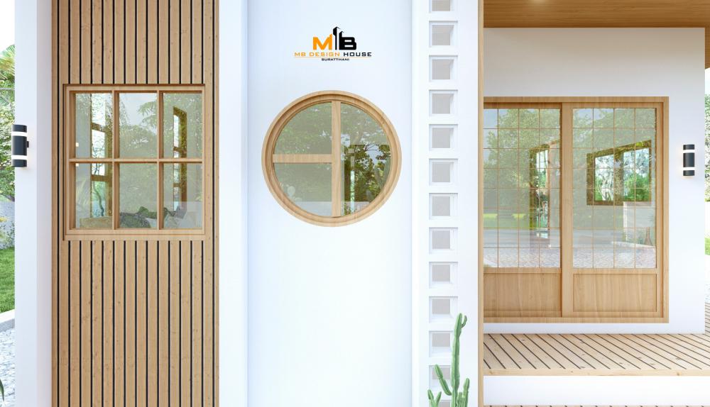 บ้านนอร์ดิกมินิมอล ขนาด 2 ห้องนอน 2 ห้องน้ำ ครัวกว้างโถง งบ 8 แสน รูปที่ 17