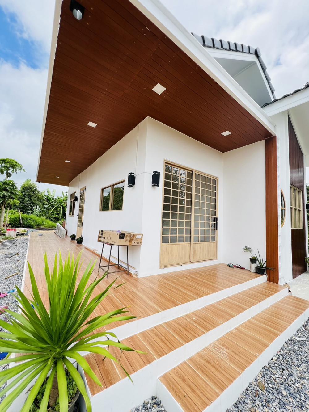 บ้านนอร์ดิกมินิมอล ขนาด 2 ห้องนอน 2 ห้องน้ำ ครัวกว้างโถง งบ 8 แสน รูปที่ 4