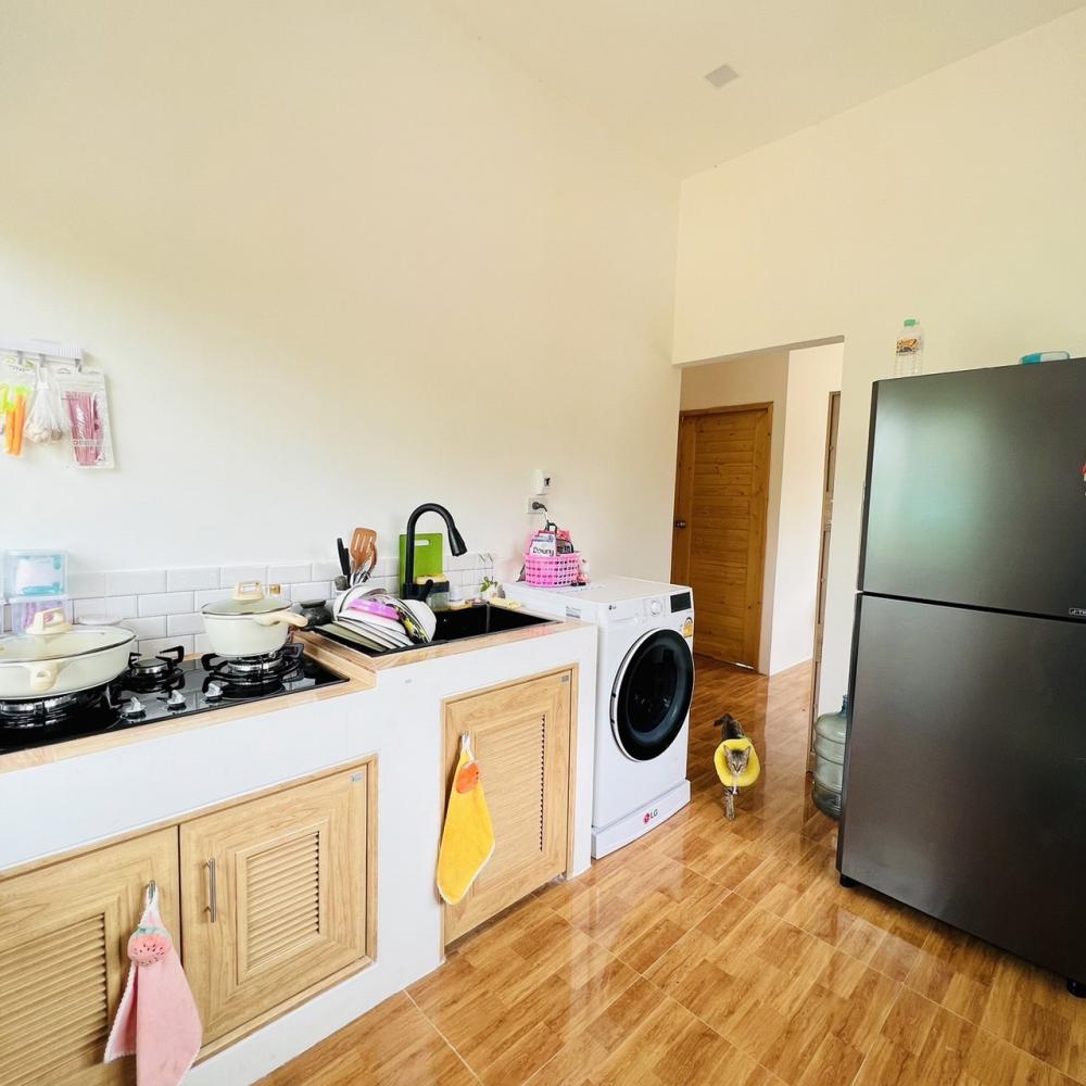 บ้านนอร์ดิกมินิมอล ขนาด 2 ห้องนอน 2 ห้องน้ำ ครัวกว้างโถง งบ 8 แสน รูปที่ 9