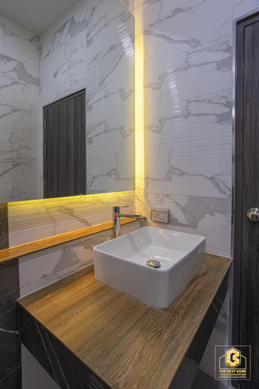 บ้านสไตล์คอนเทมโพรารี่ ขนาด 3 ห้องนอน 3 ห้องน้ำ พื้นที่รวม 212 ตร.ม. รูปที่ 24