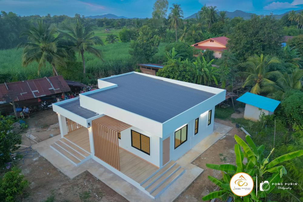 บ้านสไตล์ Minimal X Box มินิมอล มินิใจ ขนาด 2 ห้องนอน 1 ห้องน้ำ 1 ห้องโถงกว้าง รูปที่ 4