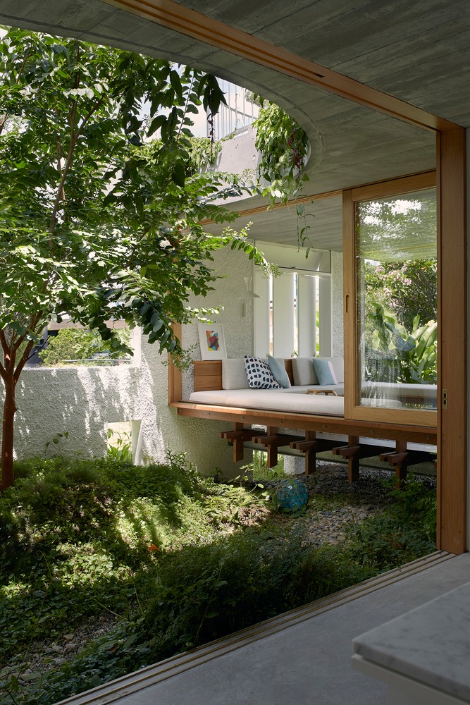 ไอเดีย Gibbon Street I ประเทศออสเตรเลีย บ้านที่ให้ความสำคัญกับทัศนียภาพโดยรวมและใส่ใจเรื่องการอนุรักษ์ภูมิทัศน์ เน้นเปิดพื้นที่โล่ง ๆ รูปที่ 10