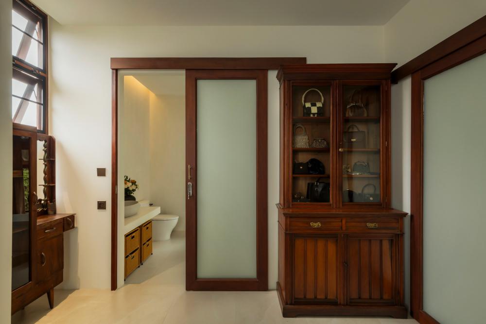 ไอเดียบ้านที่งานศิลปะและงานฝีมือมาบรรจบกัน นี่คือบ้านของนักออกแบบแฟชั่นที่มีความรักอย่างลึกซึ้งในการสะสมเฟอร์นิเจอร์วินเทจ รูปที่ 6